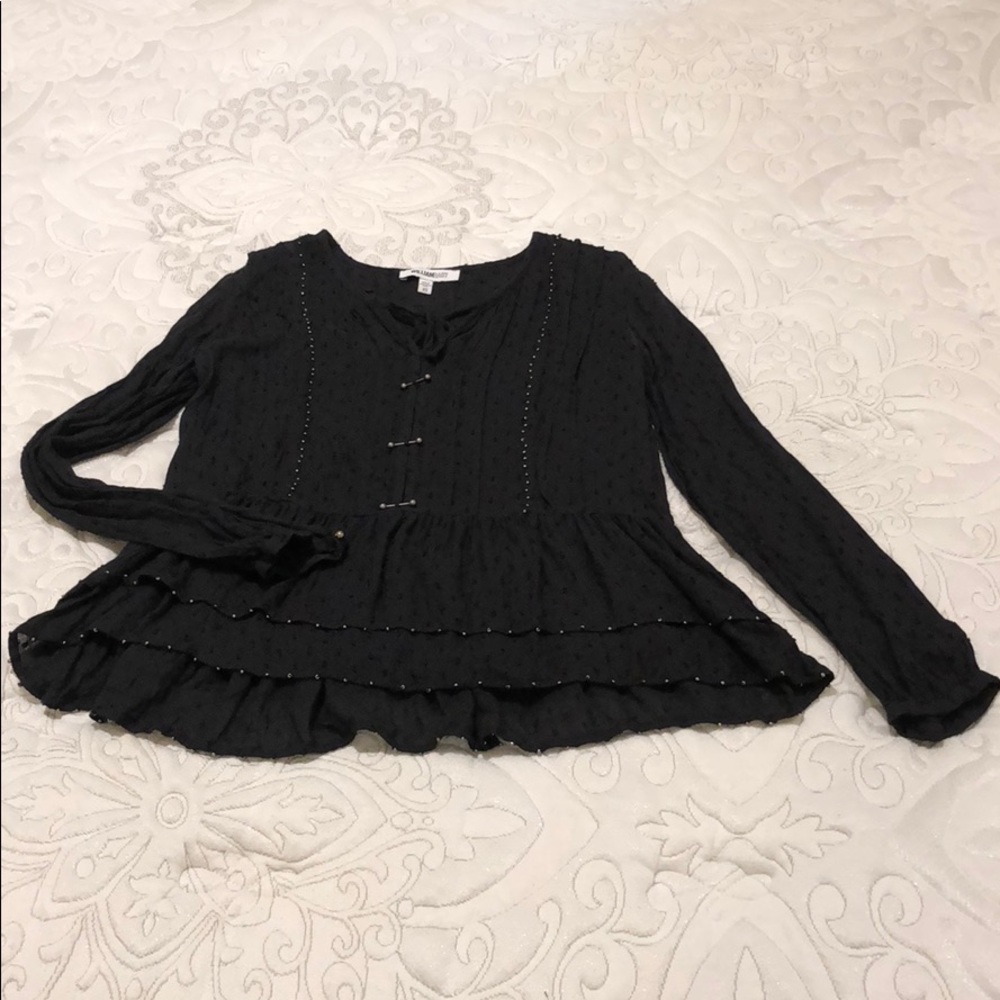 William Rast Beaded Blouse